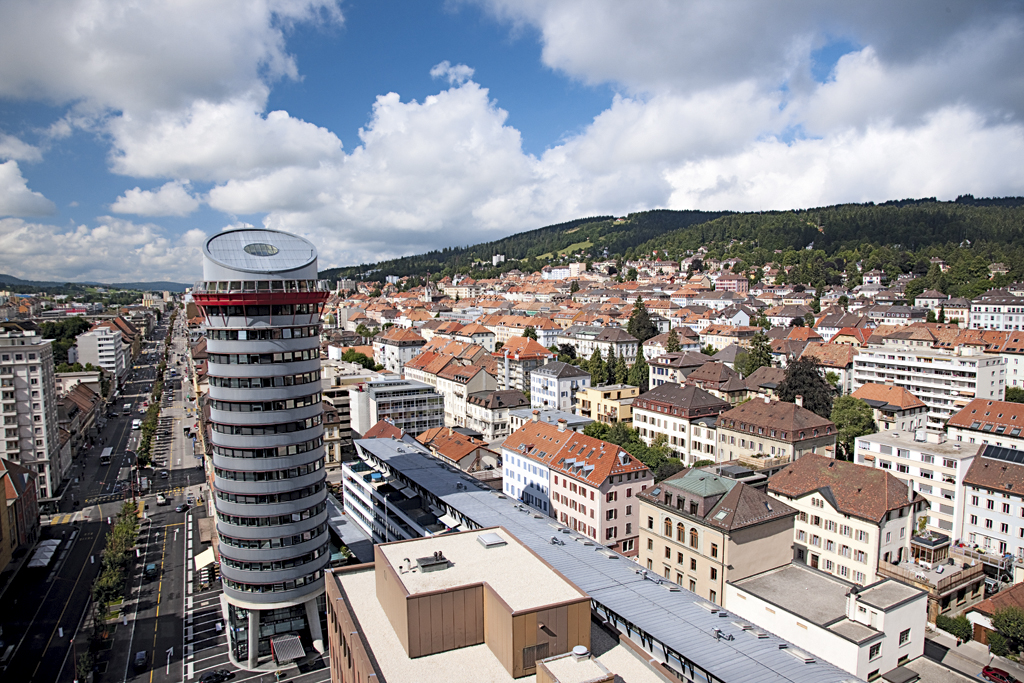 Město hodin La Chaux-de-Fonds